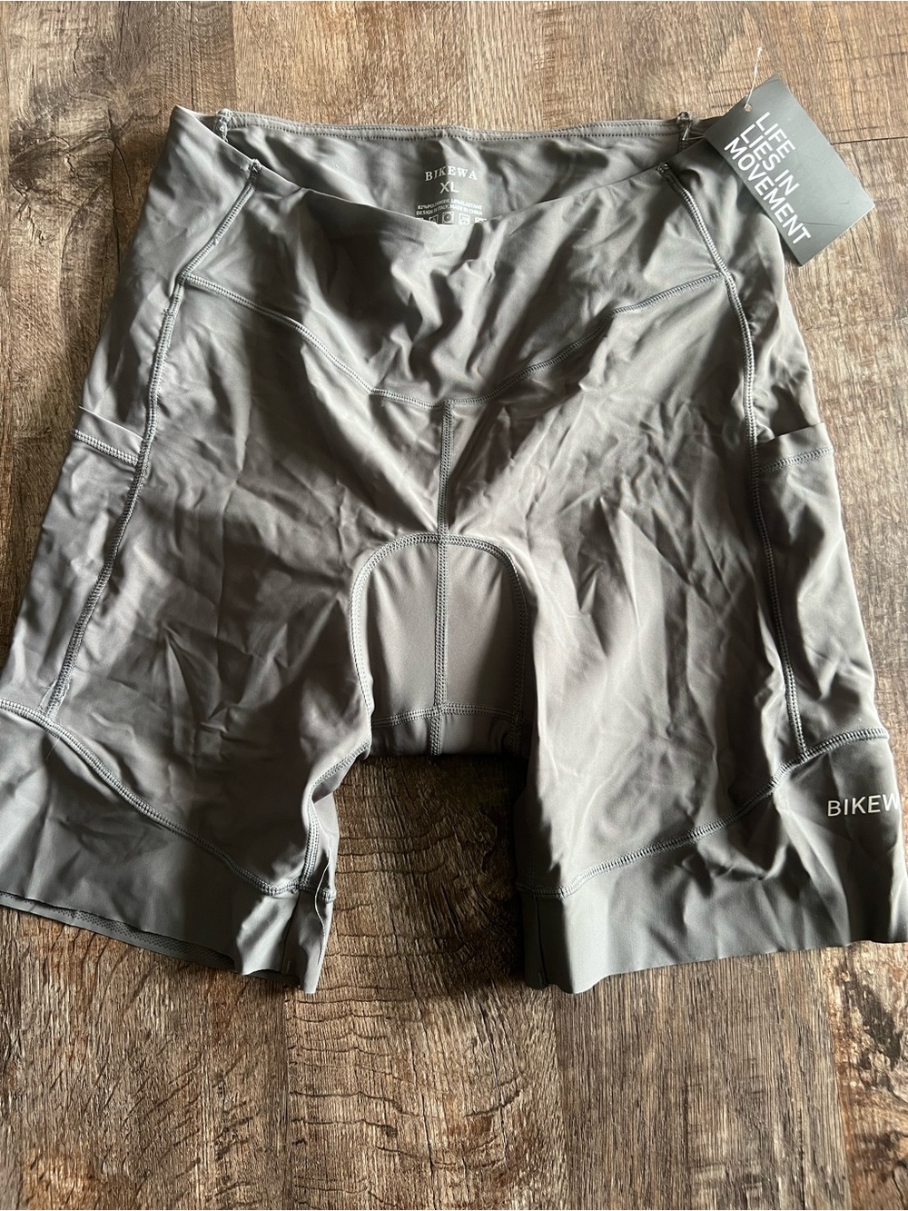 Women’s  Padded Cycling Shorts - Gray
